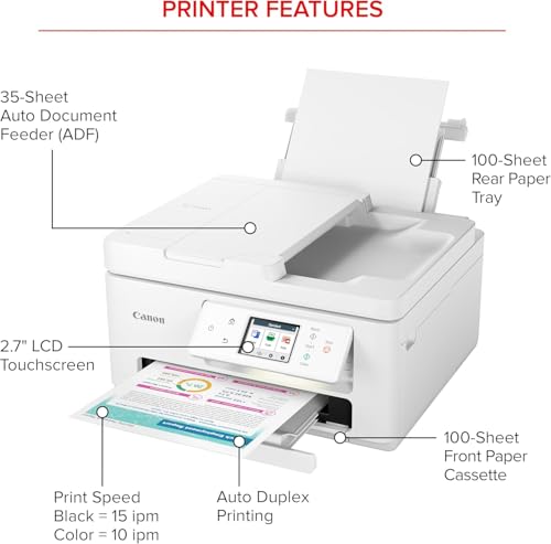 PIXMA TR7820 All-in-One Inkjet Printer (6258C002) Bundle - view 4