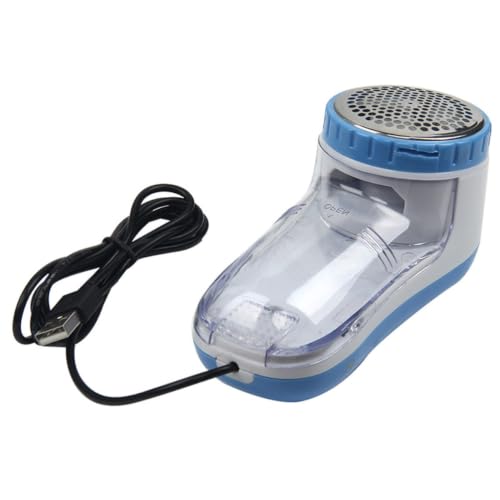 Stainless Steel Blades USB Lint Remover Fabric Shaver for Sweaters