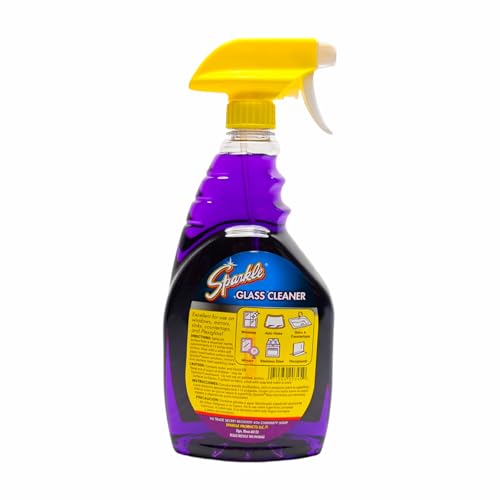 Glass Cleaner, Ammonia-Free Streak-Free Formula, 33.8 fl oz Spray Bottle, Safe for Windows, Mirrors & Glass Surfaces (Pack of 2) - view 3