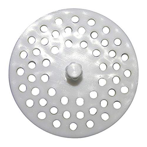 02-4021 White Plastic Disposal Sink Strainer Fits Most