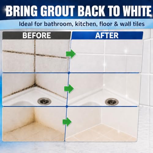 Tile Grout Repair Kit, 2 Pack Fast Drying Grout Sealer Tube - view 2