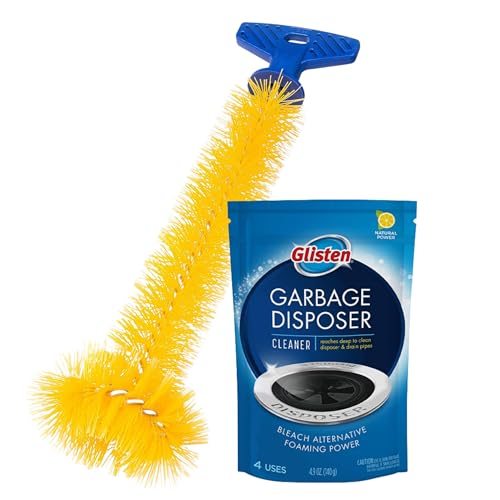 Garbage Disposal Brush and Disposer Care Kit