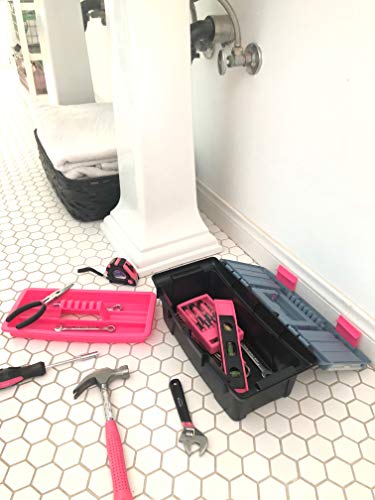 Tools 53 Piece Household Tool Set, Pink DT9773P - view 4