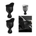 2 PCS Car Detailing Brush, Curved Soft Bristles Auto Removal Dust Collectors, Universal Vehicle Dashboard, Air Conditioner Vents etc Interior Cleaning Tool Accessories (Black)