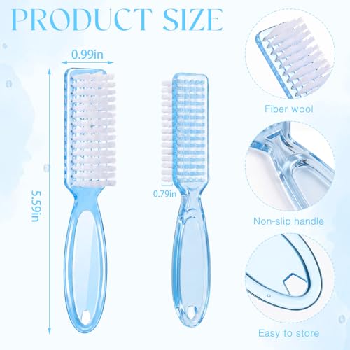 15 Pieces Nail Brush Handle Grip for Fingernail Toe Scrub Cleaning - view 2