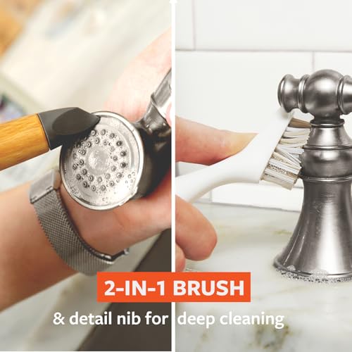 Every-Crevice Detail Brush for Grout, White - view 5