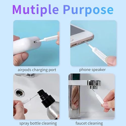 Phone Charging Port Cleaning Set, USB C Mobile Phone Cleaning Set, 13-Piece Portable Cleaning Brush for Charging Port, Phone Port Cleaning Brushes Set for Cameras, Keyboards - view 4