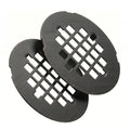 Shower Drain Cover Stainless Steel Snap-in Bronze 2 Pack
