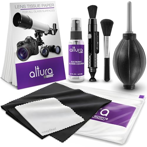 Camera Lens Cleaning Kit, Lens Cleaner for DSLR & Mirrorless