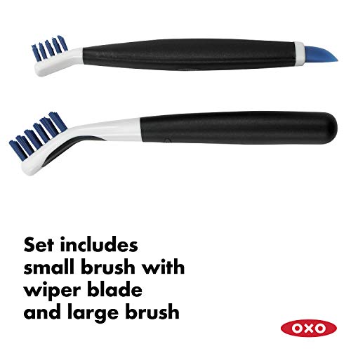 Good Grips Deep Clean Brush Set, Orange, Blue - view 4