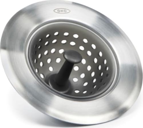 Good Grips Silicone Sink Drain Strainer, Kitchen Sink Stopper