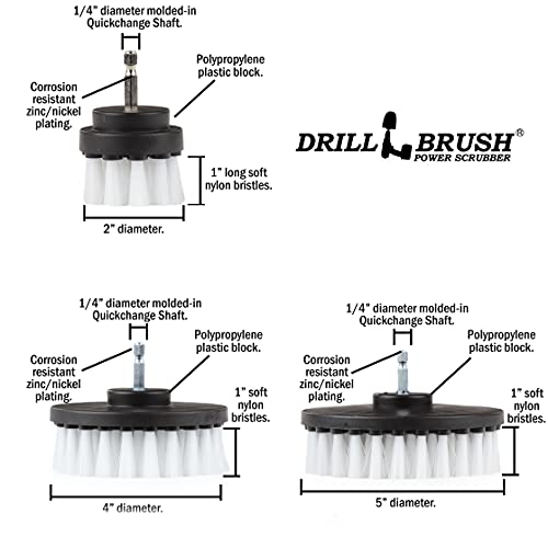 Drill Brush Attachment for Car Detailing & Washing, Wheels, Mats & Rugs - view 5
