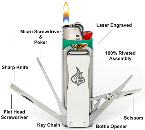 Stainless Steel Lighter Sleeve - view 3