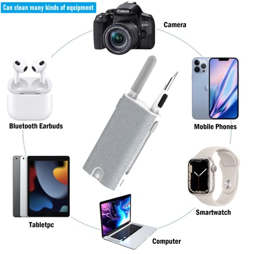 5-in-1 Electronics Cleaner Kit- Laptop Screen Cleaner kit,Multifunctional Bluetooth Earphones Cleaning Tool for Computer Cameras Lens Cell Phone Laptop Computer Bluetooth Earphones - view 6