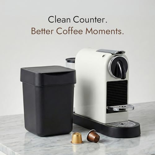 Coffee Bar Mini Trash Can, 0.5 Gal / 2L - Black - view 2