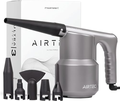 AirTec Ultra Electric Air Duster Blower for PC, Laptop, Console, Electronics and Home Cleaning, Environmental Alternative to Spray air can Duster Keyboard Cleaner (Type 6) - view 6