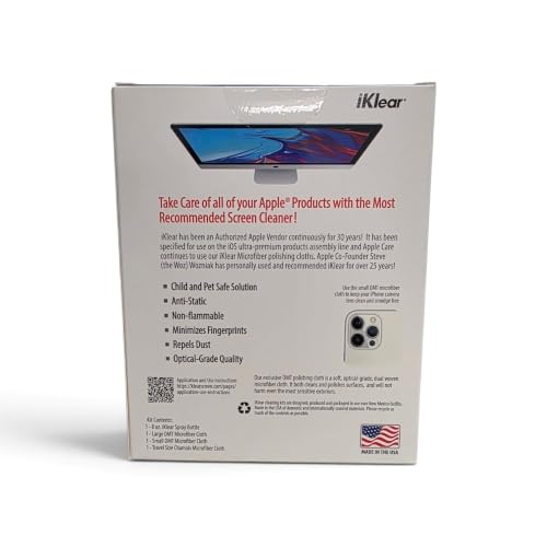 The Original Premium Screen Cleaner Kit For Iphone, Ipad, Imac, Gaming Monitor, Large Screen TV’s, Included With DMT Cloth MADE IN THE USA - view 5