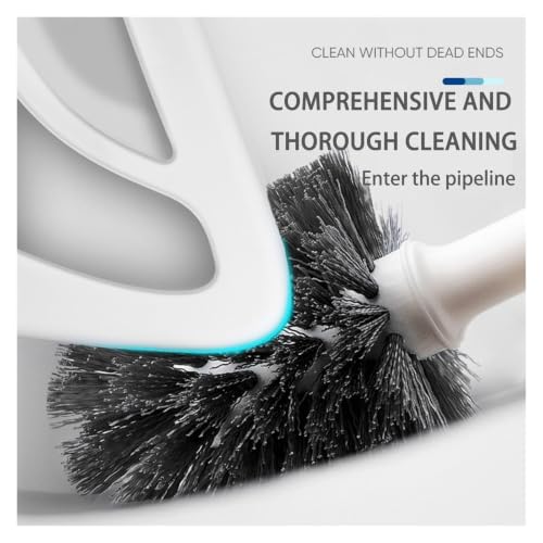 Toilet Brush Toilet Brush & Plunger Anti-Clog Kit Cleaning System - view 2