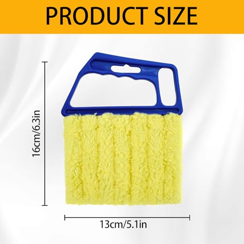 2 Pcs Blinds Cleaner Duster Tool 7 Finger Microfiber Washable Blind Cleaner - view 2