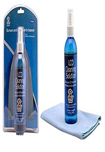 Home Computer LCD Screen Cleaning Kit - 207ml Cleaner Solution Spray Plus a Cleaning Cloth, Tool Cleans Phone, Keyboard, Laptop Surface, Plasma Flat TV Monitor, Macbook,Kindle,iPad, iPhone PCL106