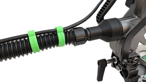 Vacuum Adapter for Metabo HPT and Hitachi Miter and Chop Saws - (1-1/4in - Black) - view 4