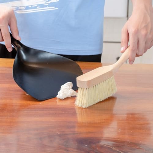 Mini Hand Broom and Dustpan Set, Snap Together Desk Cleaning Tool - view 3