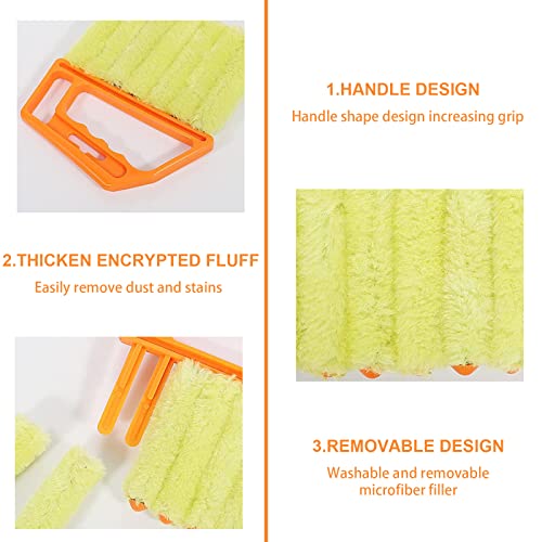 2 Pcs Blind Cleaner - Washable Window Blind Cleaner Duster Tool - view 4