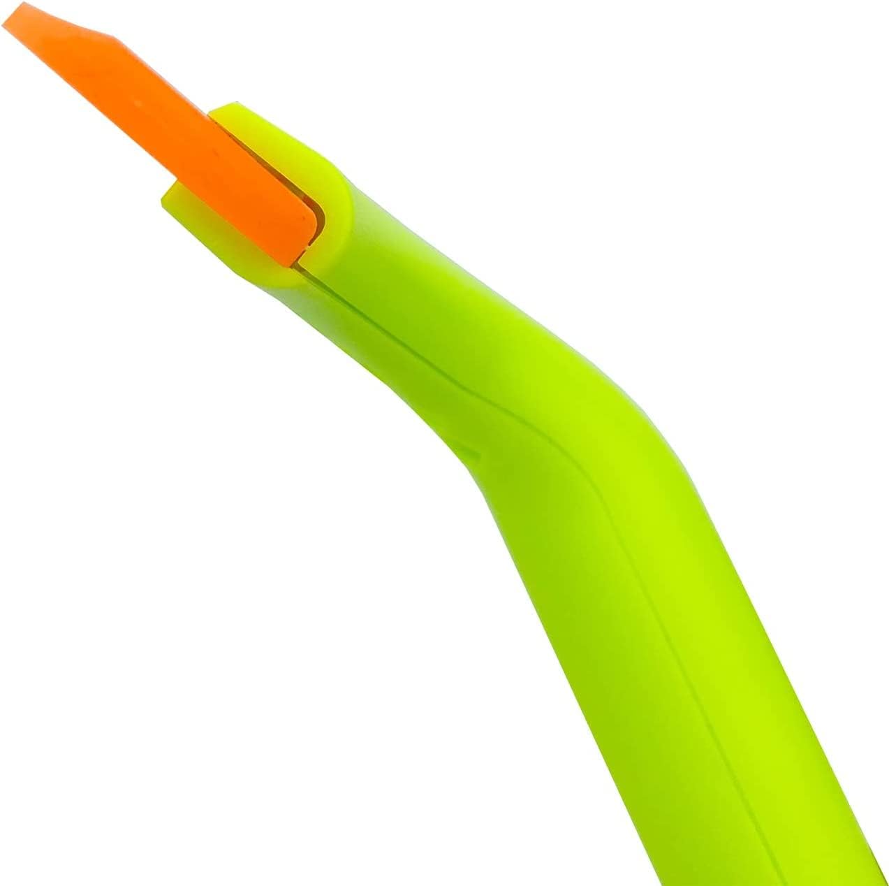 Super flexible silicone squeegee, auto water blade, water wiper, shower squeegee, 5.9'' blade and 7.5'' long handle, for car windshield, window, mirror, glass door - view 3