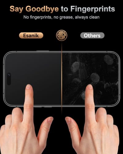For iPhone 18 Pro Max 360° Matte Privacy Screen Protector, 2+1 Pack - view 7