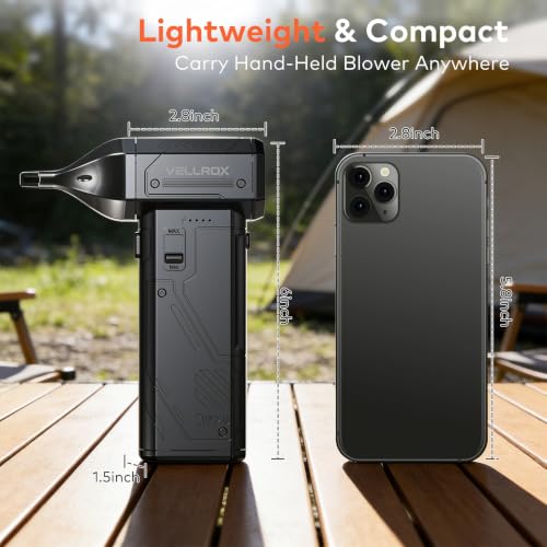 Electric Compressed Air Duster Rechargeable, 130,000RPM, 8000mAh - view 6