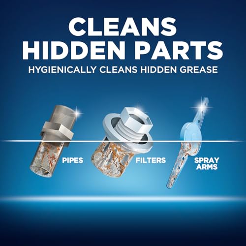 In-Wash Dishwasher Cleaner: Clean Hidden Grease and Grime, 3 ct - view 2