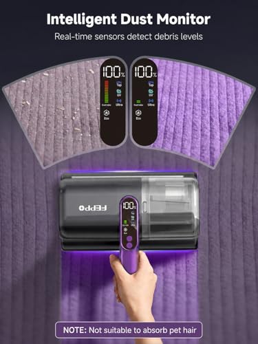 Cordless Mattress Vacuum Cleaner, 18Kpa Strong Suction Bed Vacuum - view 5