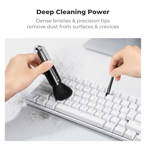 6-in-1 Keyboard Cleaning Brush Kit for Camera, Lens, PC,Black - view 4