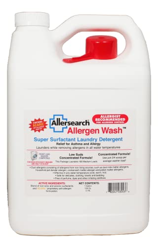 Allergen Wash Laundry Detergent 128 oz.
