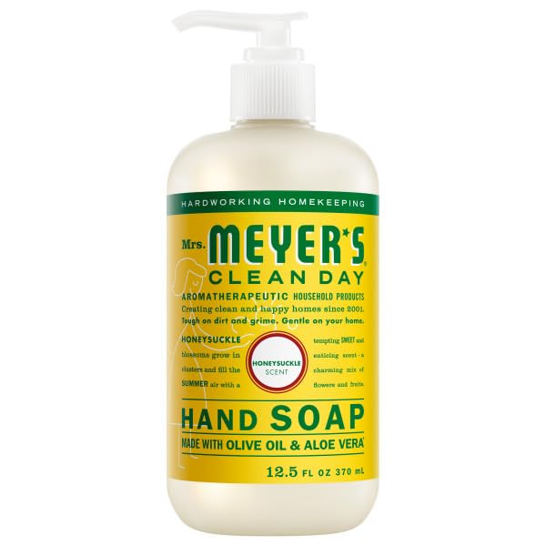Clean Day Liquid Hand Soap Variety Pack 12.5 Fl Oz Each, 1 CT (Honeysuckle + Honeycomb + Lemon Verbena + Lavender) - view 2