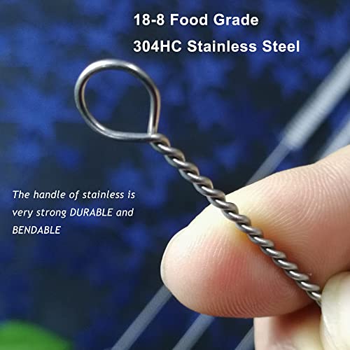Long Straw Cleaner Brush Extend 10 inch, Wide 10mm diam Pipe Cleaners, Long Brush for Sippy Cup, Water Bottle and Tubes, Drinking Straw Cleaning Brush Set 10 Pack - view 5
