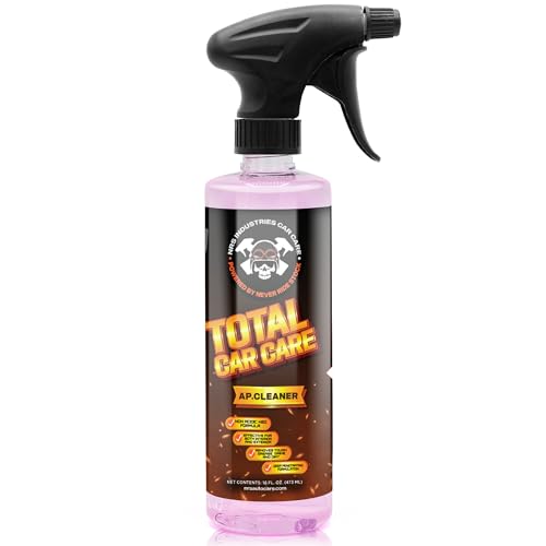 16oz All Purpose Car Cleaning Spray |Interior & Exterior Cleaning | Leather Plastic Upholstery & More | No Residue Finish | Car & Truck Detailing Cleaner