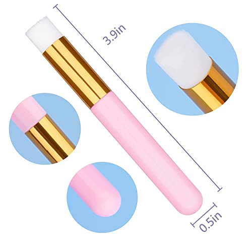 30PCS Lash Shampoo Brushes, Nose Pore Deep Cleaning Tool, Peel off Blackhead Remover, Eyelash Extensions Cleanser, Nose Washing Brush 1 - view 2