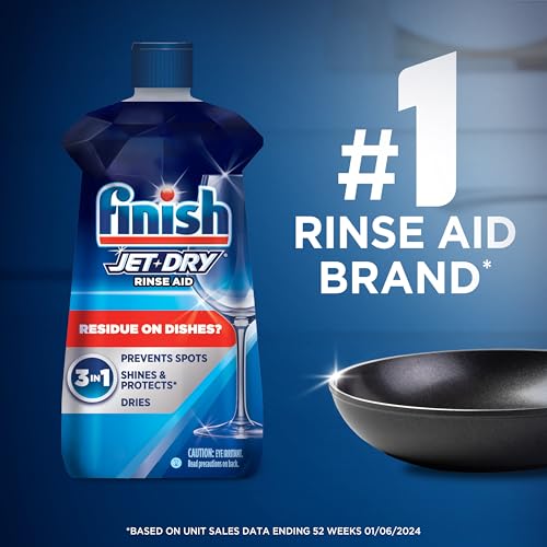 Jet-Dry Dishwasher Rinse Aid, Dish Detergent Drying Agent, 23oz - view 6