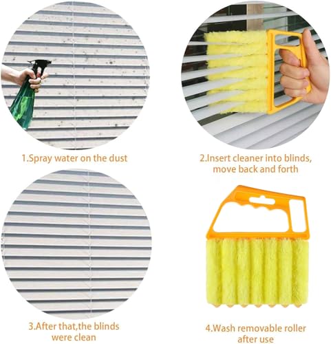 2 Pcs Blind Cleaner - Washable Window Blind Cleaner Duster Tool - view 5