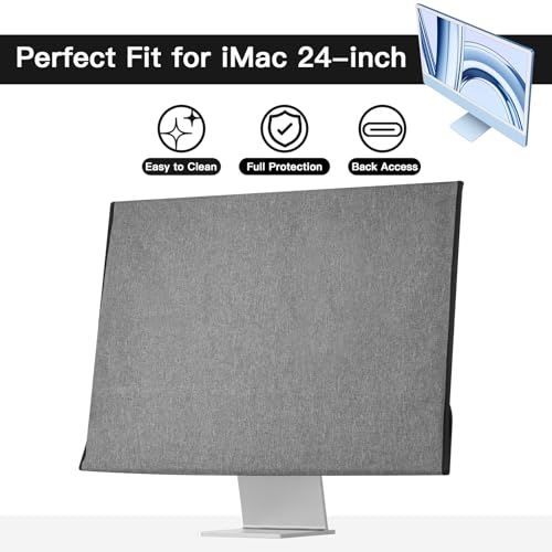 Monitor Dust Cover Compatible with iMac 24 inch 2021/2023/2024 - view 3