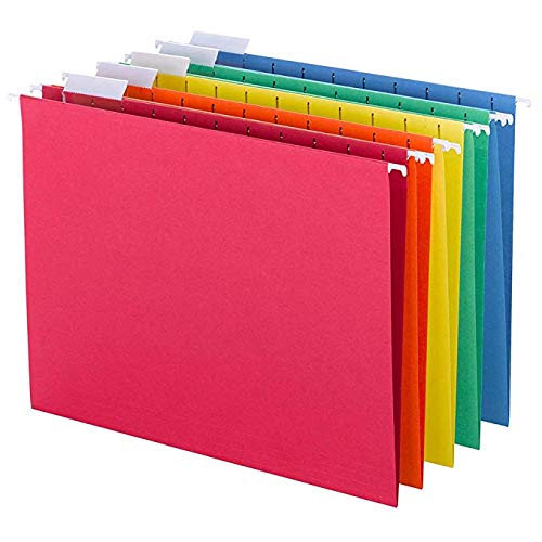 Hanging File Folders with Tabs, Letter Size, Assorted, 24 Count Kit - view 3