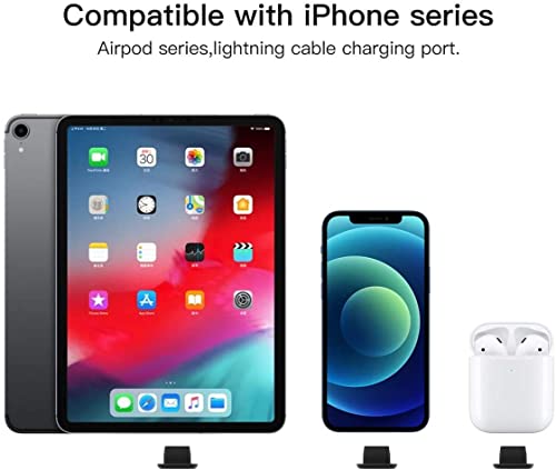 20x iPhone Dust Plug Cover, Anti Dust Port Plugs for iPhone 14, 14 Pro Max, iPhone 13, 13 Pro Max, 12, 11, 11 Pro, X, XS, XR, 8, 7, iPhone Charging Port Plug | Lightning Dust Plug - view 3