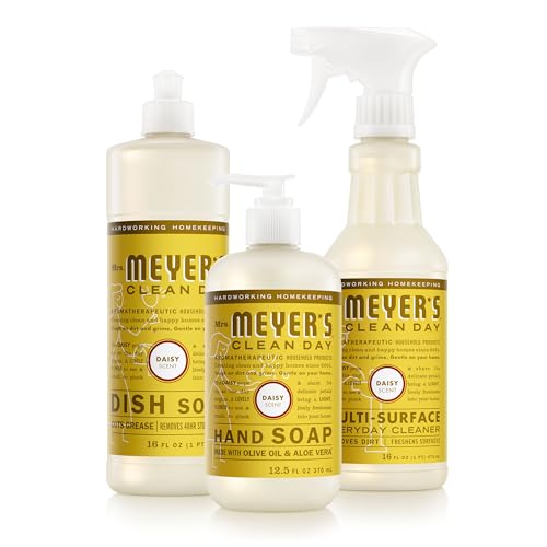 CLEAN DAY Kitchen Basics Set, Daisy, Cleaning Supplies