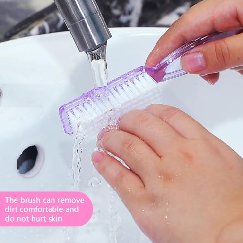 15 Pieces Nail Brush Handle Grip for Fingernail Toe Scrub Cleaning - view 6