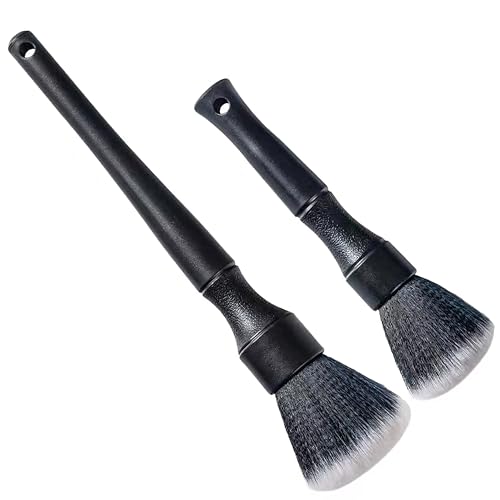 Ultra-Soft Car Detailing Brush Set, Scratch-Free Cleaning Brushes for Interior and Exterior, Air Vents, Dashboard, Wheels, Engine Bay, and Leather Surfaces