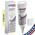 Grout Repair Kit, Cream, Fast Drying Sealer & Filler, 8.8 oz