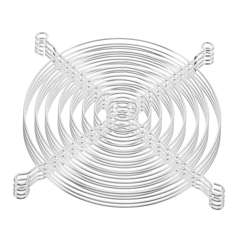 PC Case Fan Grill Mesh Cover 12cm 20Pcs with Screws for Cooling