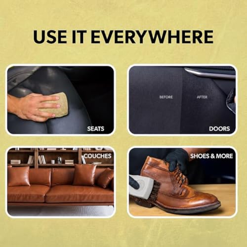 9-Piece Leather Cleaner & Conditioner Kit for Car Interiors - view 6