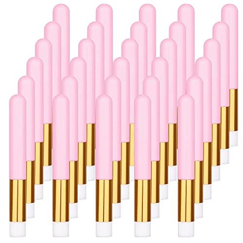 30PCS Lash Shampoo Brushes, Nose Pore Deep Cleaning Tool, Peel off Blackhead Remover, Eyelash Extensions Cleanser, Nose Washing Brush 1